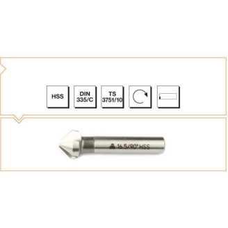 Makina Takım B00313123150 3 Ağızlı Silindirik Saplı Havşa Freze 31.5 mm - 90º